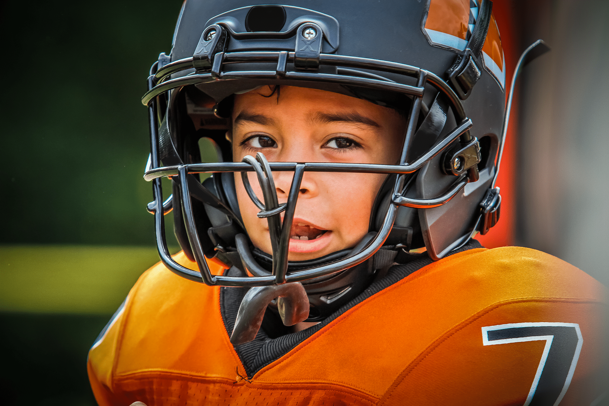 Football helmet mouth store shield